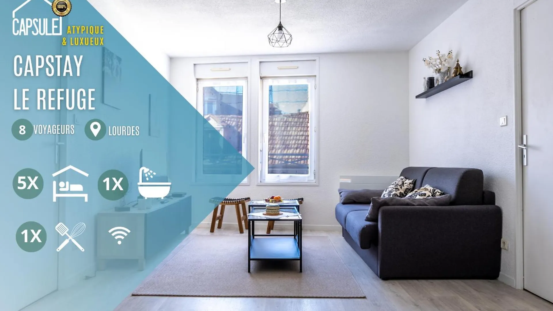 Capstay Le Refuge - Lourdes - Centre - Residence Serenity